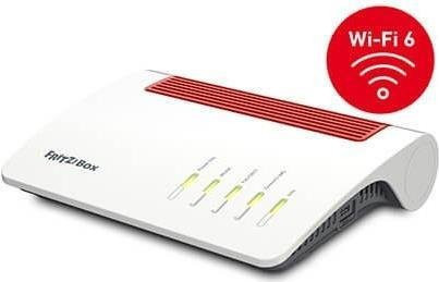 AVM FRITZ!Box 7590 AX WLAN-System Router mit Wi-Fi 6, Dual-Band und DSL-Modem in Weiß - Bild 1