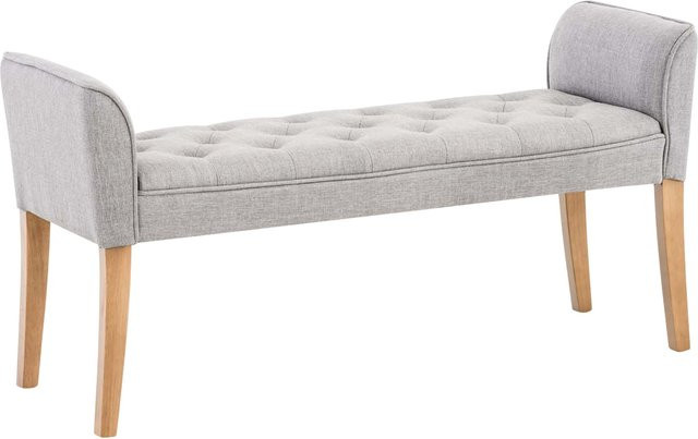 CLP Chaiselongue Cleopatra Polsterbank mit gestepptem Stoff-Bezug in modernem Design - Bild 1