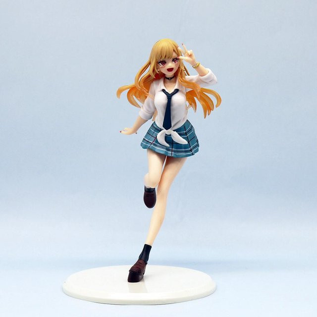 Anime Figur Kitagawa Marin My Dress-Up Darling in Schuluniform, Multicolor, Höhe: 18,5 cm - Bild 1