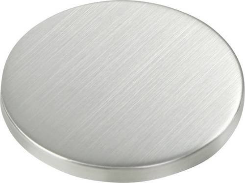 KERN EMB-A02 Edelstahl-Wägeplatte für EMB in Silber, Durchmesser: 105 mm - Bild 1