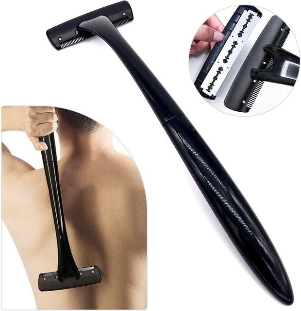 FYUU-autoparts Rückenrasierer Shaver Groomer Set, Schwarz, Herren - Bild 1