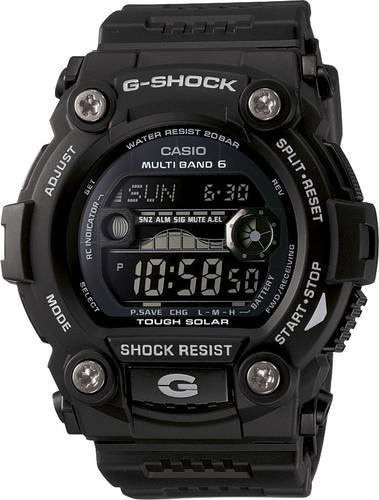 Casio Armbanduhr, Digitaluhr, Solar, Kunststoff, Schwarz, Unisex - Bild 1