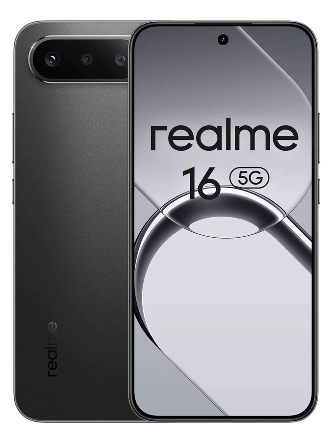 realme 16 5G Smartphone Europäische Version in Weiß mit MediaTek Dimensity 6400 Turbo Chip, 6,57 Zoll 120Hz AMOLED Display und 6550mAh Akku - Bild 2