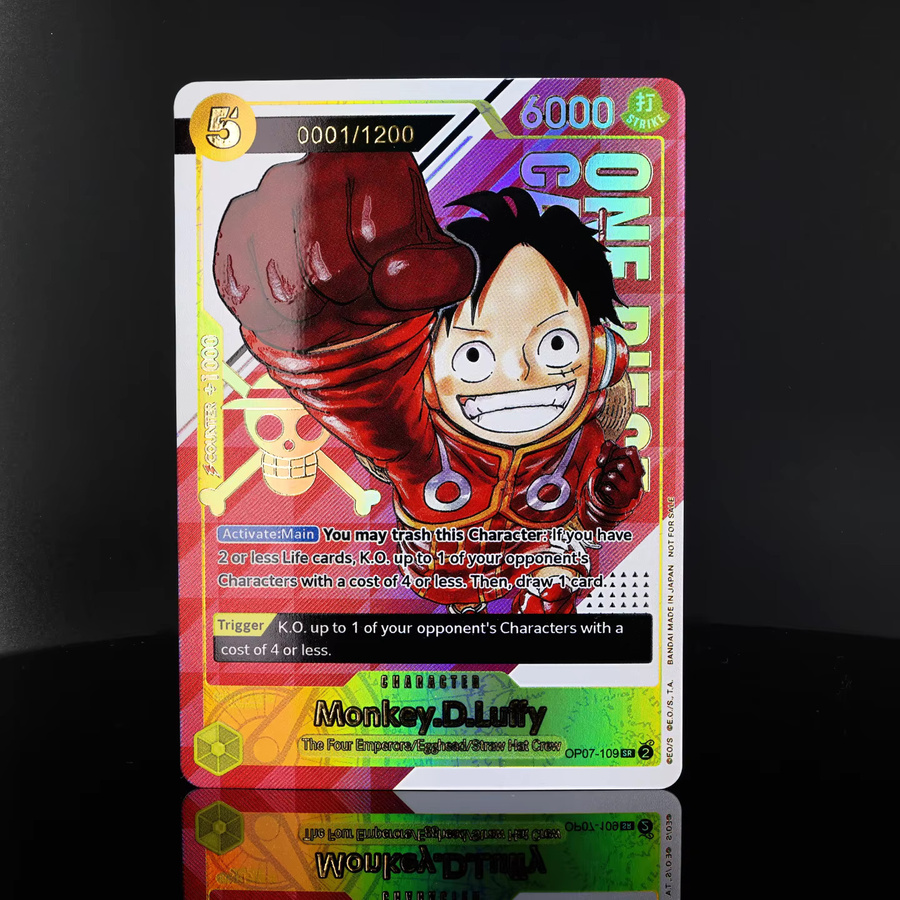Bandai One Piece Champion-Sammelkartenset, Englisch, mit Goldprägung - Bild 2