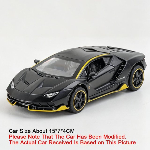 Linyi toy car Lambo Lp770-4 Supersportwagen Modell, 1:32, ab 14 Jahren - Bild 1