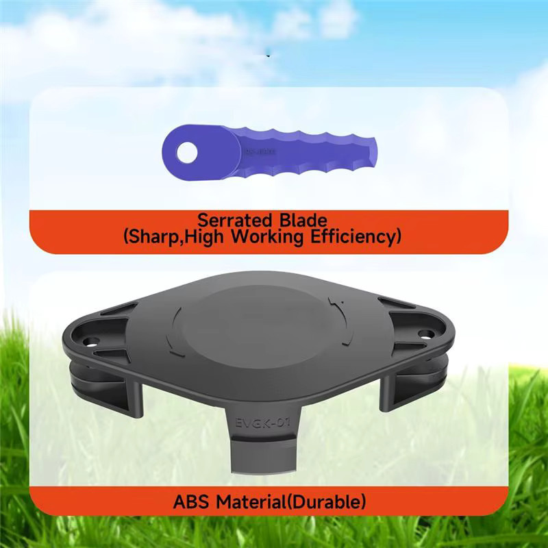 Kobalt ABWR-KST120X Trimmerklingen- und Abdeckkappen-Set passend für KST120X-06 und KST2040-06 Weed Eater Klingen-Set - Bild 2