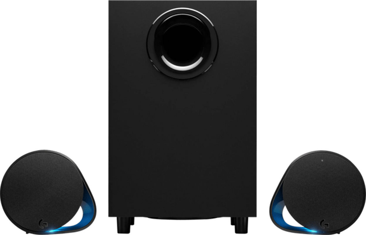 Logitech G560 Lightsync 2.1 Lautsprechersystem für PC in Schwarz mit 120 Watt, Bluetooth und USB-C - Bild 2