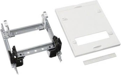 Hager UD21G1 Baustein universN Verteiler mit 1x10 PLE und Reihenklemmen waagerecht, Kunststoff, Reinweiß (RAL 9010), B: 30 cm, H: 25 cm, T: 30 cm - Bild 1