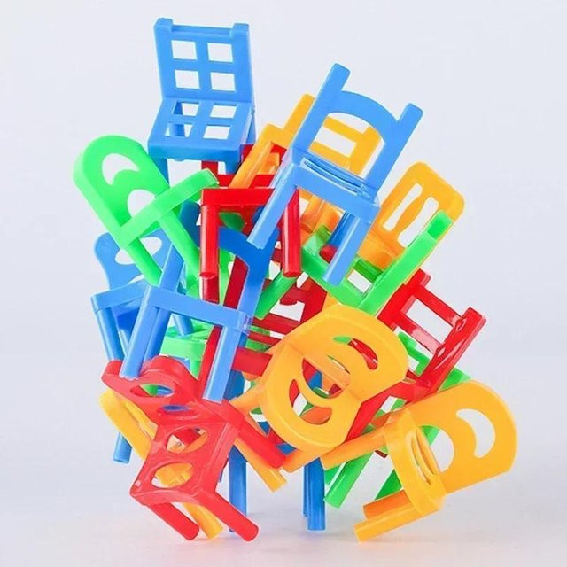 Binchi Outdoor Product Kinderpuzzle Faltstuhl, Partyspiel, ab 14 Jahre - Bild 1