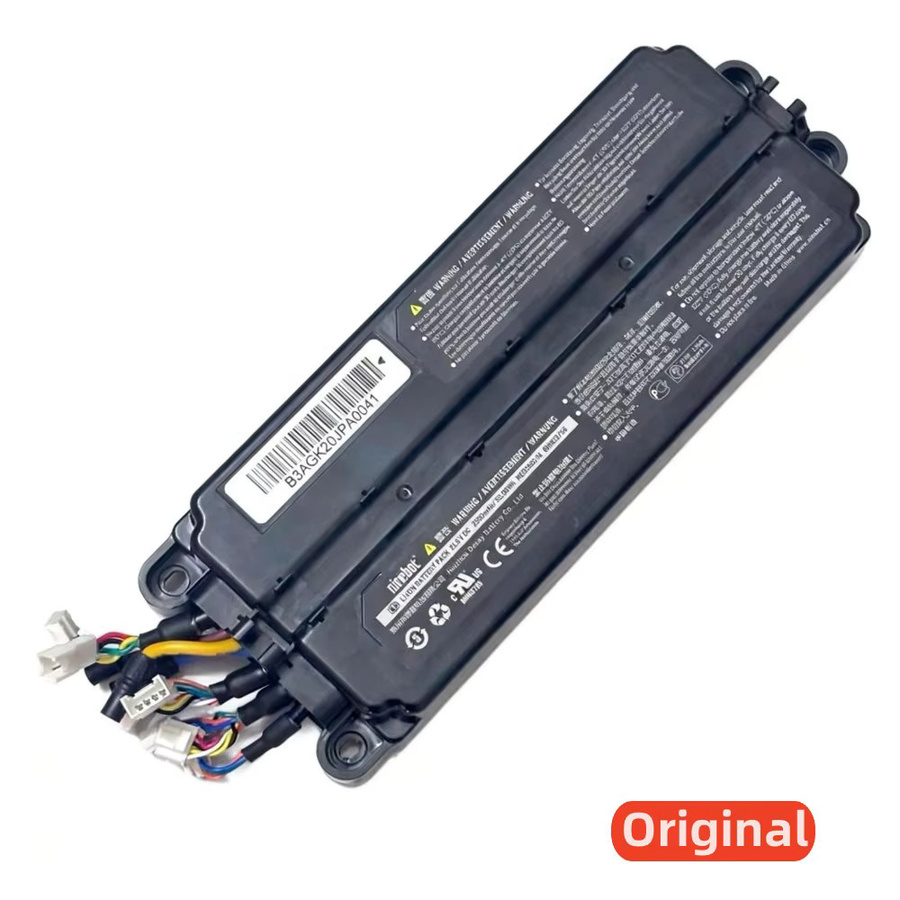 Original Ninebot Elektroroller-Akku 2550mAh 21,6V in Schwarz für E8 E10 E12 Modelle - Bild 4