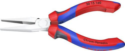 Knipex Langbeckzange mit Comfort-Griffen in Silber, Länge: 160 mm - Bild 1