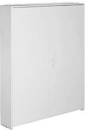Hager Schrank in Reinweiß (RAL 9010), B: 105 cm, H: 125 cm, T: 20,5 cm - Bild 1