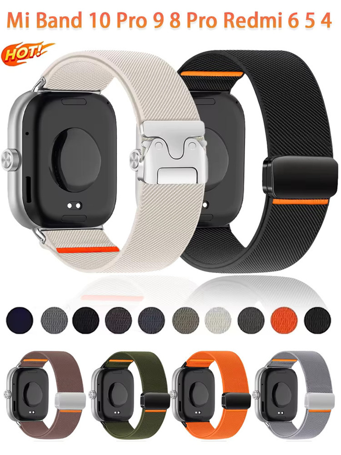 Xiaomi Uhrenarmband Nylon, Schwarz, Unisex - Bild 4