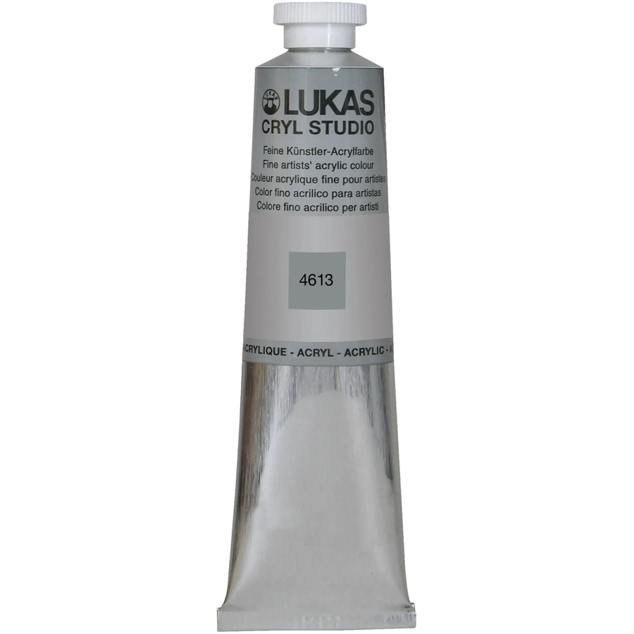 Lukas Cryl Studio Premium-Acrylfarbe Silber 75 ml - Bild 2
