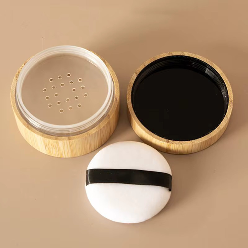 JCSYFAC Lose Puder Box mit Puff, 30 ml, Unisex - Bild 4