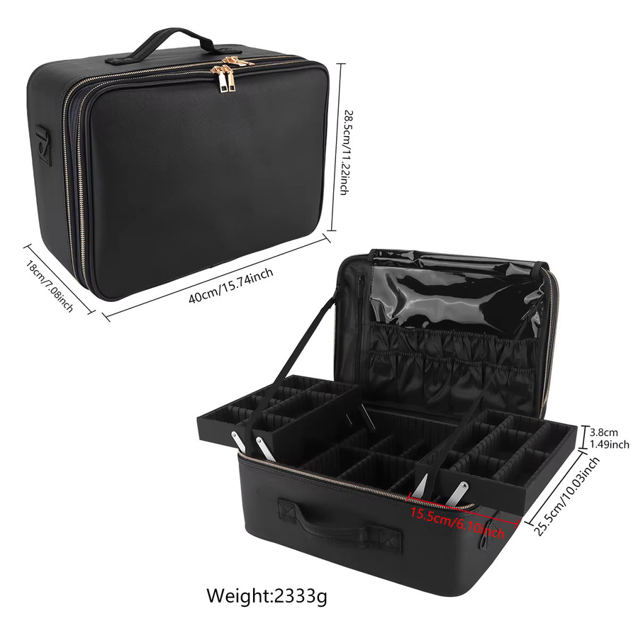 BARBERTOP Kosmetiktasche, wasserdicht, Unisex - Bild 3