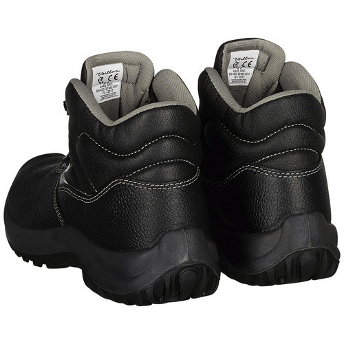 BULLSTAR Sicherheitsstiefel S3 aus Büffelleder in Schwarz, Größe 43 - Bild 4