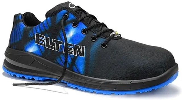 Elten Sicherheitshalbschuh Mattis Blue Low ESD S3 in Blau und Schwarz, Größe 40 - Bild 1