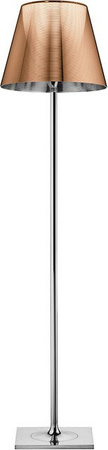 Flos KTribe F2 Stehleuchte in Bronze aus Aluminium und Methacryl, dimmbar