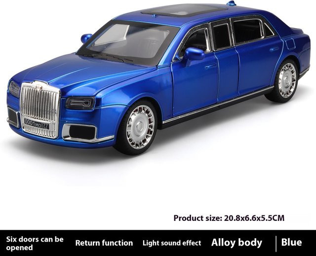 Aurus Motors Aurus Senat Limousine, Modellauto, 1:24, Metall, Sound & Licht, ab 14 Jahren - Bild 1