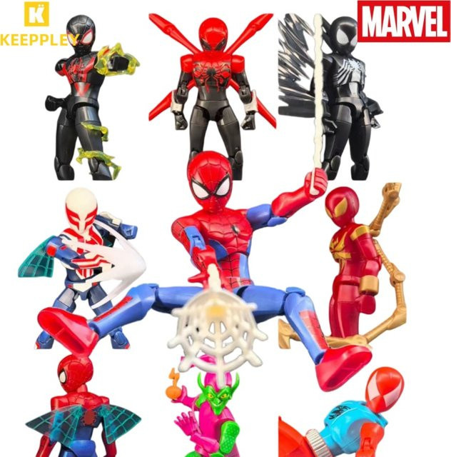 Keeppley Marvel Spider-Man Peter Parker Iron Spider Mobile Modell, Bausteinfigur - Bild 1