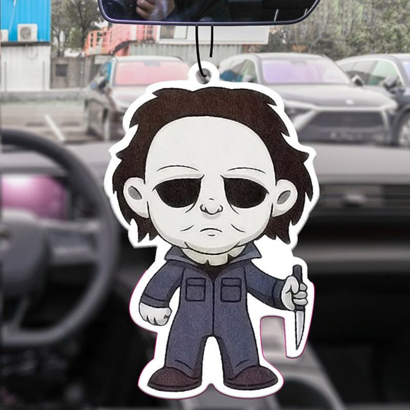 Japanischer Anime Cartoon Auto Duftanhänger für den Rückspiegel als Halloween Horror Dekoration in Mehrfarbig - Bild 1