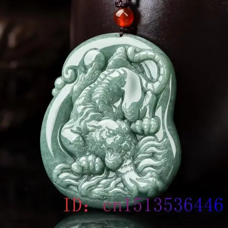 Anhänger Green Burmese Jadeite, Damen - Bild 2