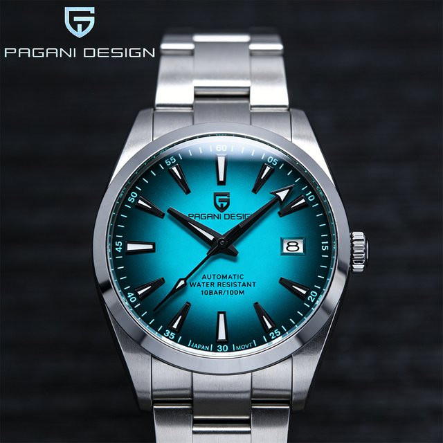 Pagani Design Armbanduhr, Automatik, Edelstahl, Saphirglas, 40 mm, Herren - Bild 1