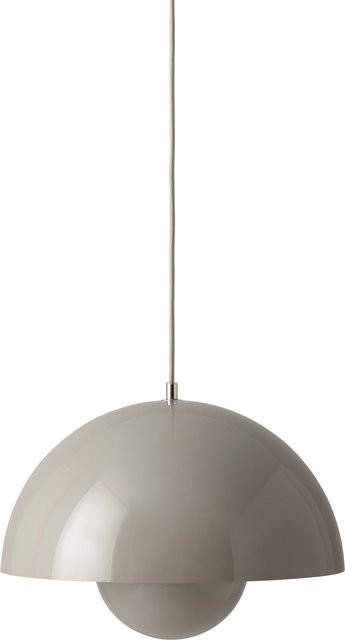 &Tradition Flowerpot VP7 Hängeleuchte aus Metall in Grau und Silber - Bild 1
