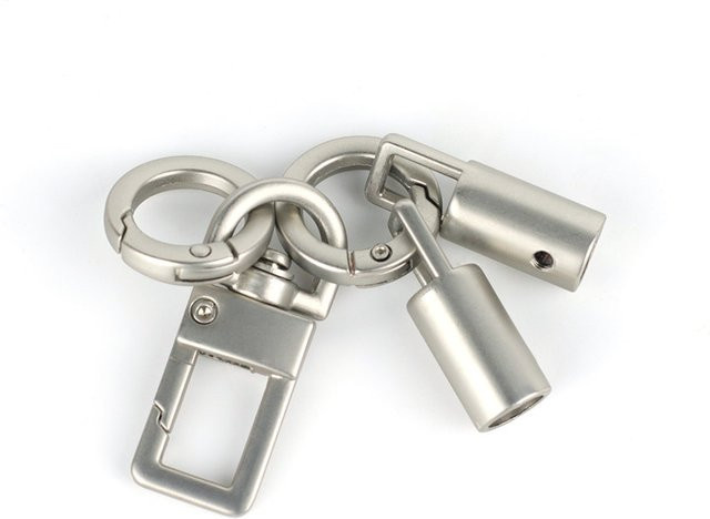Noter Schlüsselanhänger, Metall, doppelter Haken, 6 mm Innendurchmesser - Bild 1
