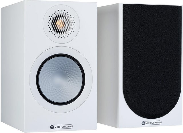 Monitor Audio Silver 50 7G Kleinlautsprecher Paar in Weiß seidenmatt - Bild 1