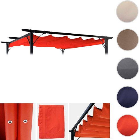 MVG Ersatzbezug MVG-C42 für Pergola in Orange, B x T: 370 x 300 cm - Bild 1