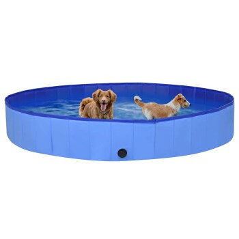 VidaXL Hunde-Pool blau aus PVC, Durchmesser: 3 m, Höhe: 40 cm - Bild 2