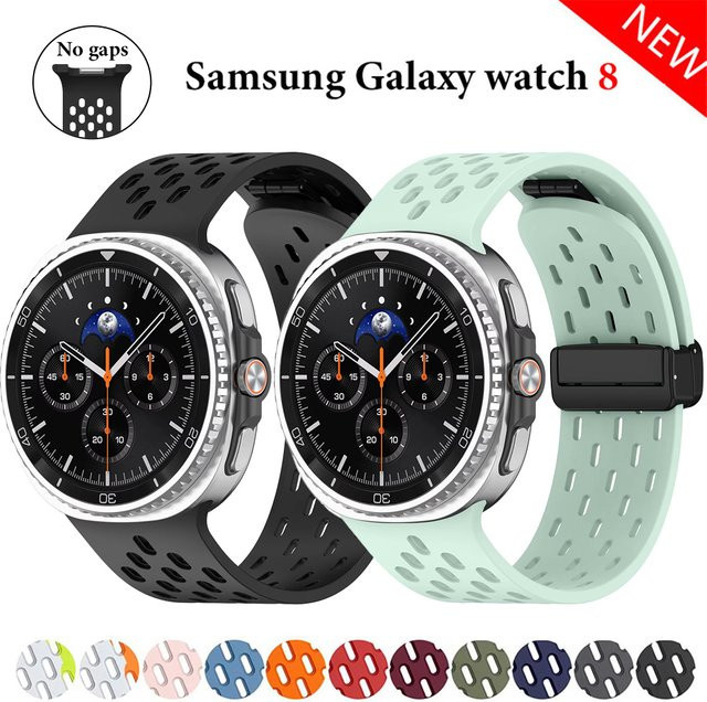 CRESTED Uhrenarmband Silikon, Samsung Galaxy Watch, Unisex - Bild 1
