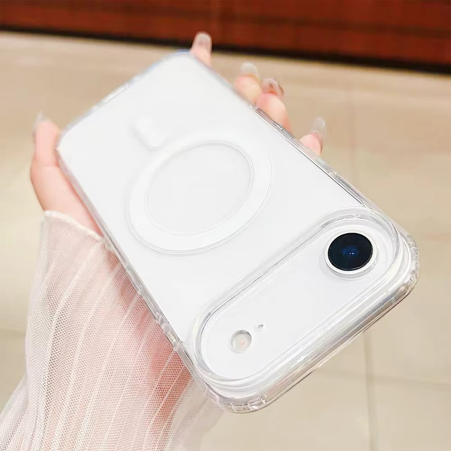 DIXSG Magnetische Transparente Hülle für iPhone kompatibel mit MagSafe und kabellosem Laden - Bild 2
