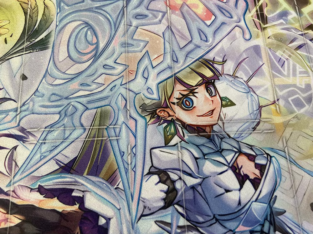 YuGiOh Diabellstar The Sin Adjudicator Spielmatte mit Tasche, Multicolour - Bild 2