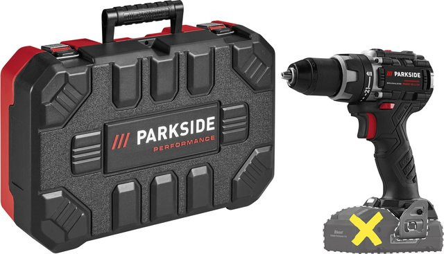 Parkside Performance 20 V Akku-Bohrschrauber PABSP 20 Li C4, Schwarz, ohne Akku und Ladegerät - Bild 1