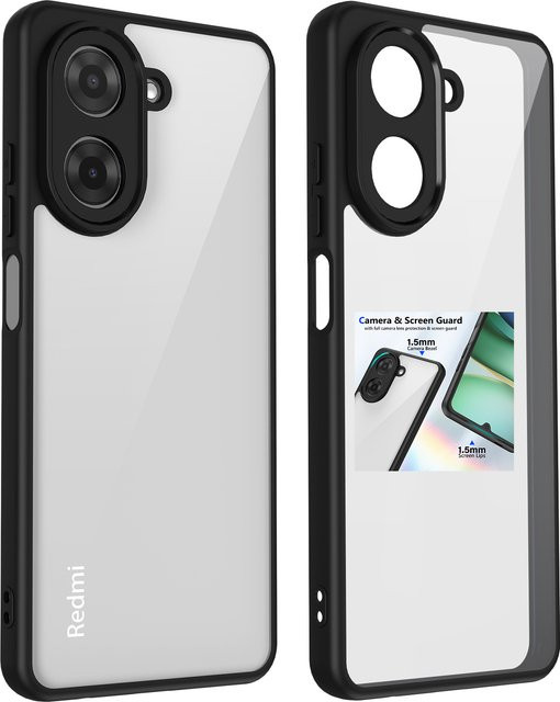 Xiaomi Transparentes TPU Anti Drop Handycase für Redmi 14C 13C 12C 10C 9C A1 A2 Plus - Bild 1