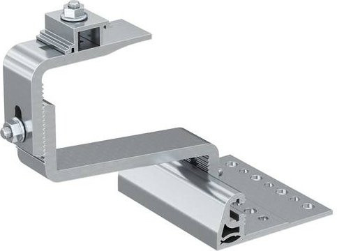 Fischer Dachhaken RH 40-52 HB aus Aluminium in Silber - Bild 1