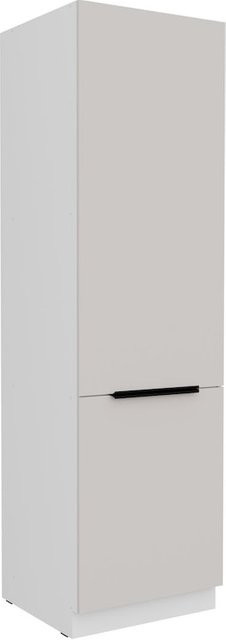 Küchen Hochschrank COMO in Kaschmir und Weiß mit Breite: 60 cm - Bild 1