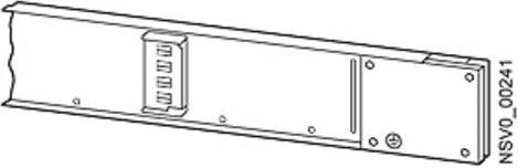 Siemens Schienenkasten BVP:233557 BD01-100-2-1 aus Aluminium in Lichtgrau mit 100A und 400 V/AC - Bild 1
