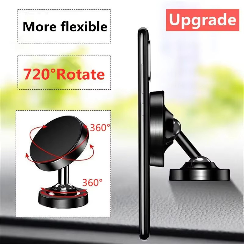 VIKEFON Magnetische Auto Telefonhalterung für Dashboard und Armaturenbrett in Schwarz oder Gold - Bild 2