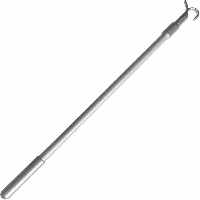 Teleskopische Fensteröffnerstange aus Aluminiumlegierung in Silber, 30–60 cm - Bild 1