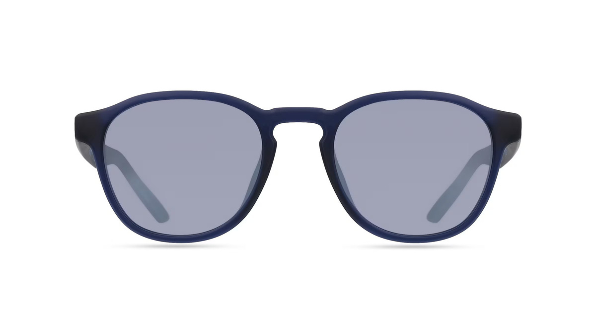 Nike SMASH DZ7382 Jugend-Sonnenbrille, Vollrand, Panto, Kunststoff, Blau - Bild 1