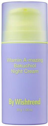 Wishtrend Vitamin A-mazing Bakuchiol Nachtcreme, 30 g, für empfindliche Haut - Bild 1