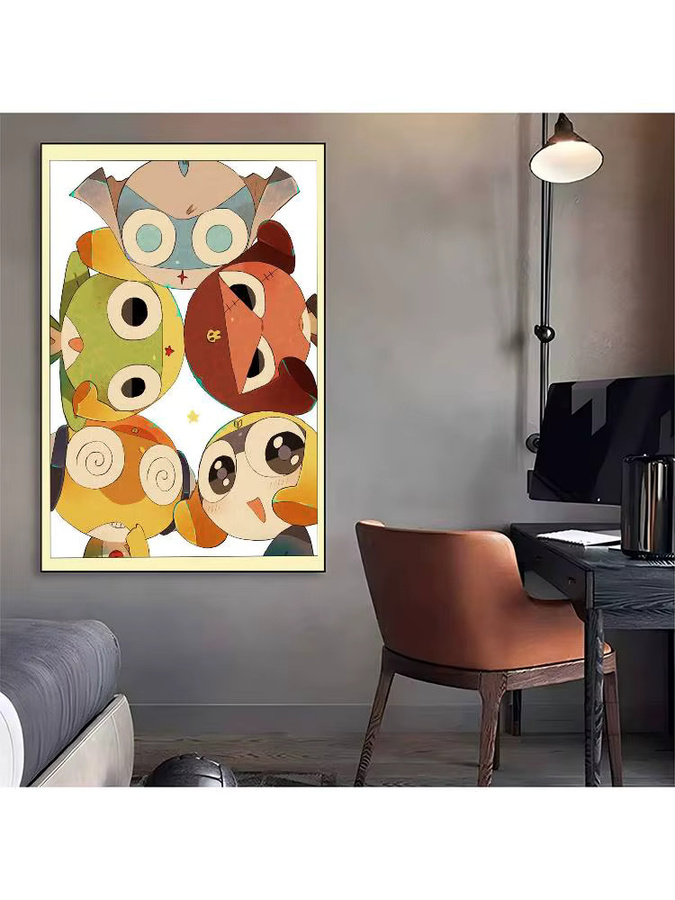 Kayou Keroro Gunsou Frosch Anime Aufkleber für DIY Raumdekoration in Multicolour - Bild 6