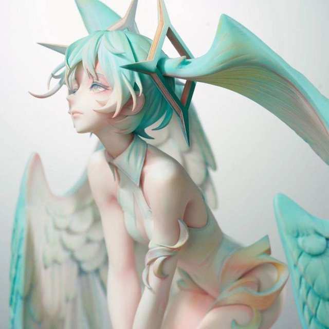 Bandai Hatsune Miku Charakterfigur, Aurora Hatsune, Statische Figur, 27cm - Bild 1