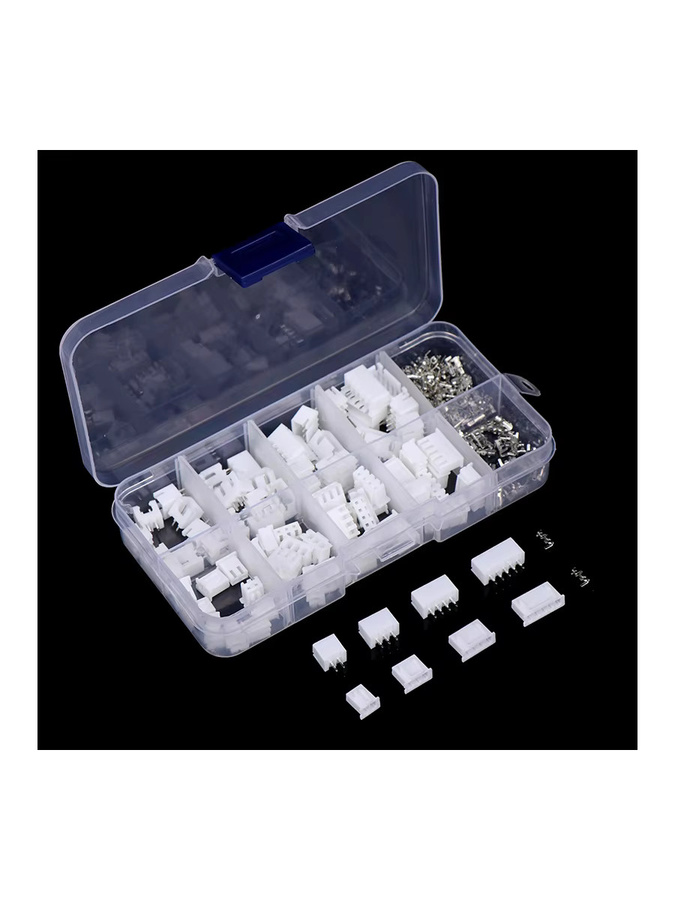 XH Terminal Kit JST Stecker Set mit 230 Teilen, 2,54mm Pitch, Weiß - Bild 6