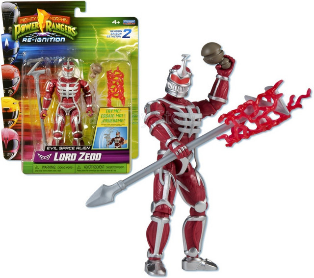 Playmates Power Rangers White Ranger Lord Zedd Actionfigur, ab 4 Jahren - Bild 1