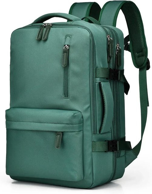 Weft Kabinenrucksack Handgepäck Laptoptasche für Männer und Frauen, Grün, B/T/H: 40 x 30 x 20 cm - Bild 1
